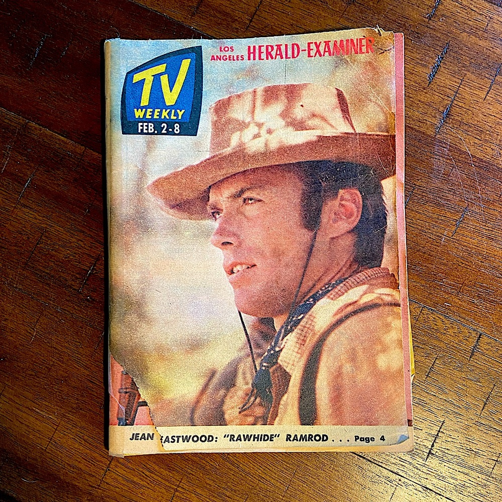 Vintage Rare LA Herald-Examiner TV Weekly Guide 1964/65 MULTIPLE COVERS IN ONE